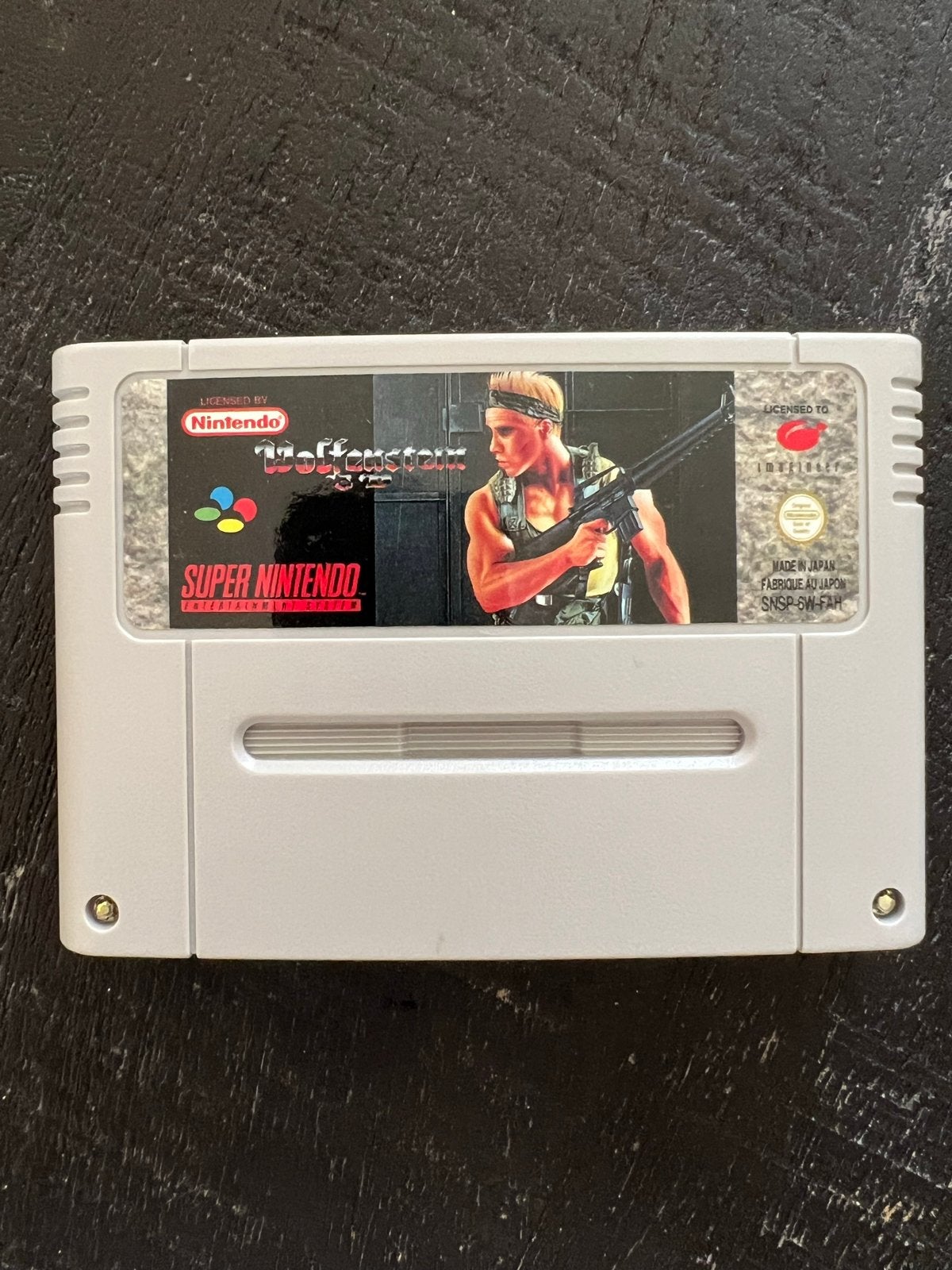Wolfenstein SNES - Klassieke Shooter Game, Spelcomputers en Games, Games | Nintendo Super NES, Gebruikt, Shooter, 1 speler, Ophalen of Verzenden