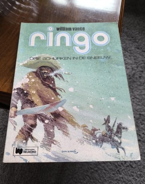 Ringo - "Drie Schurken in de Sneeuw", Boeken, Stripboeken, Gelezen, Eén stripboek, Ophalen of Verzenden