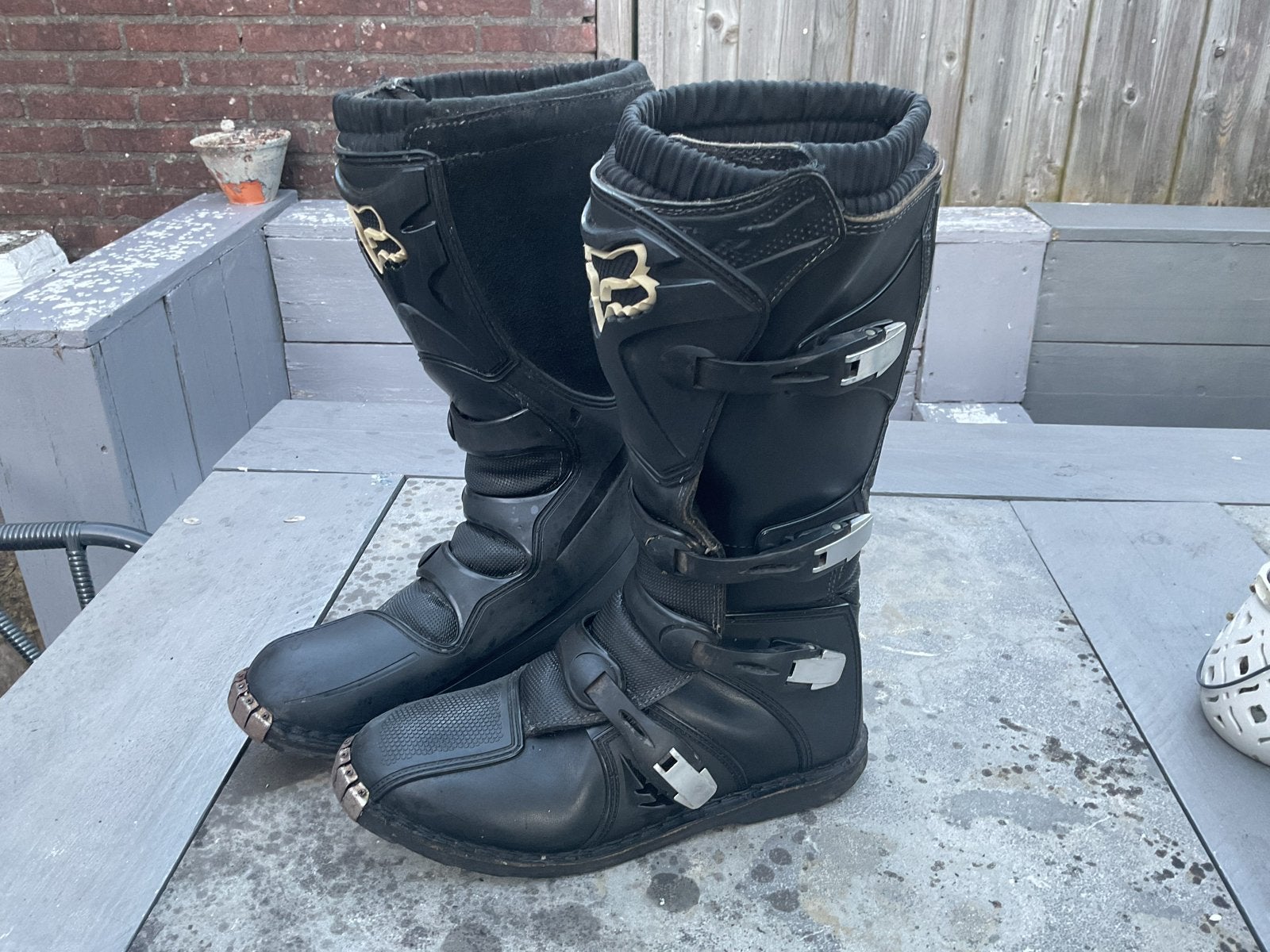 Fox Tracker Motorcrosslaarzen - Maat 48, Motoren, Ophalen, Tweedehands, Heren, Laarzen