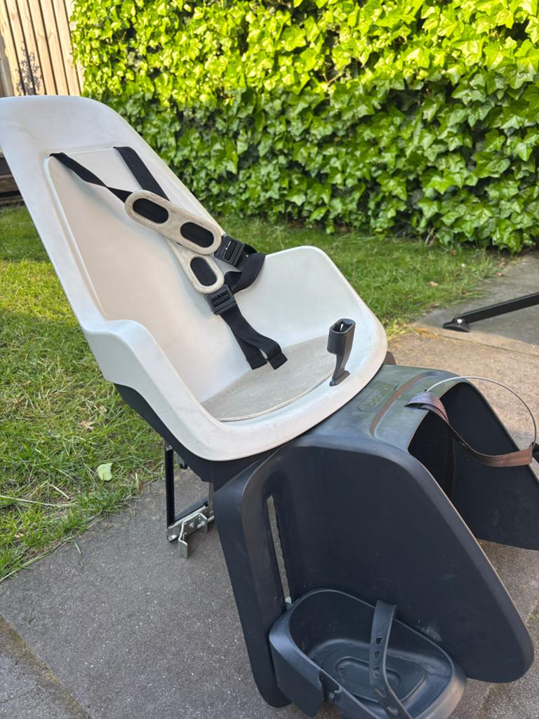Bobike kinderzitje - Achterzitje voor de fiets, Ophalen, Achterzitje, 9 t/m 18 kg, Gebruikt