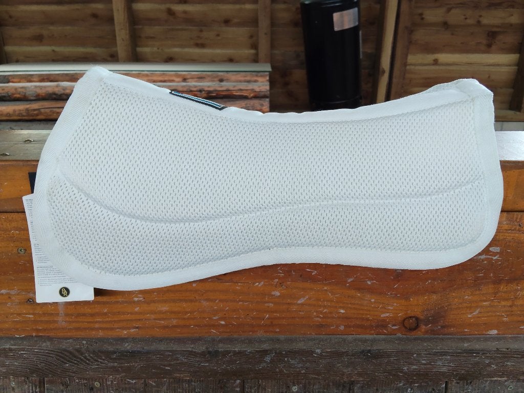 Zadelonderlegger BR Pressurelizer wit full, Dieren en Toebehoren, Ophalen of Verzenden, Nieuw, Dressuur
