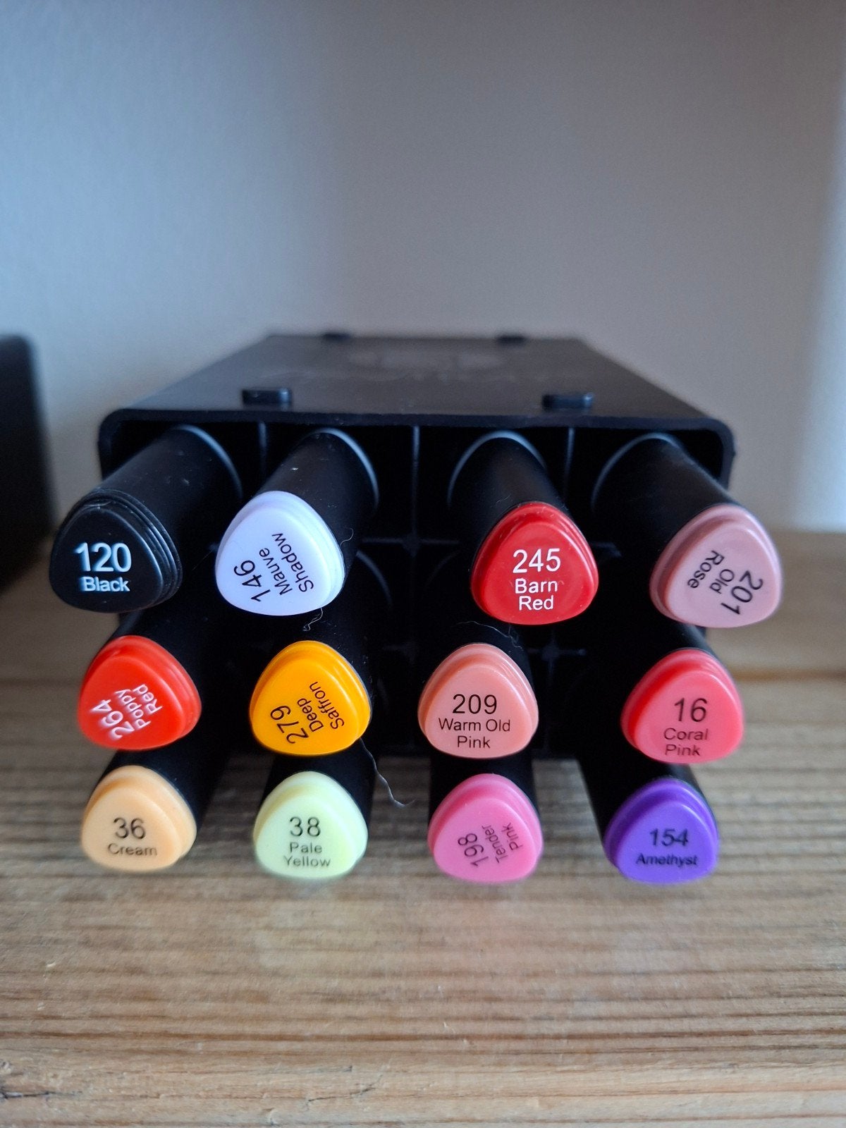 Set van 12 Kleurstiften in Diverse Tinten, Ophalen of Verzenden, Gebruikt, Potlood of Stift