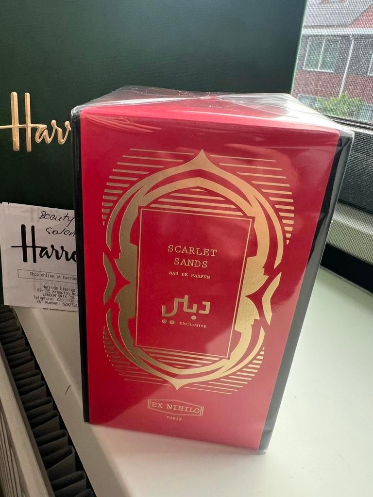Harrods x Dubai exclusive: Ex Nihilo Scarlet Sands, Ophalen of Verzenden, Zo goed als nieuw