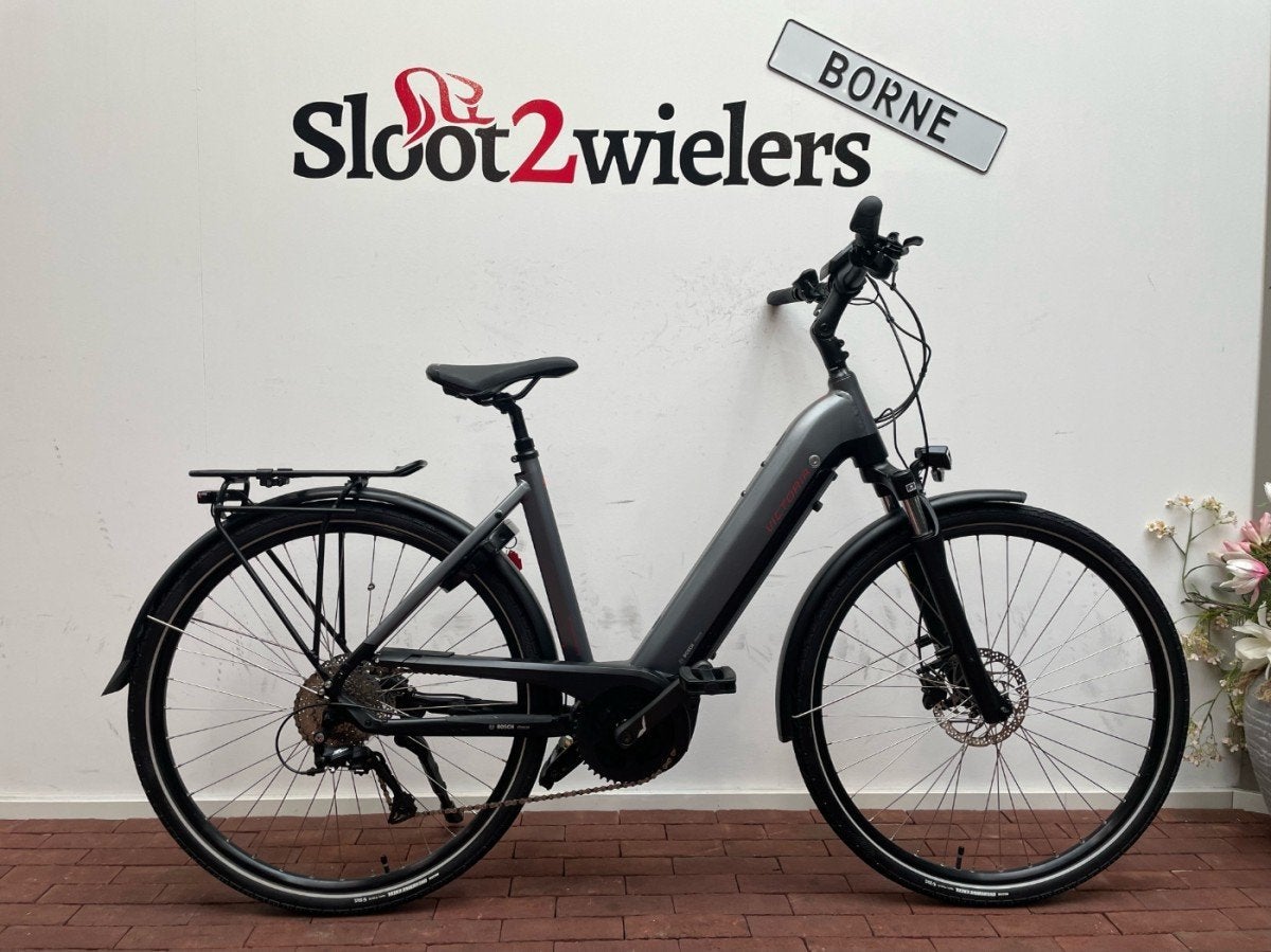 VICTORIA eTrekking 12.6 Dames Carbonite Grey Matt 51cm M, Gebruikt, -, -, 51 tot 55 cm