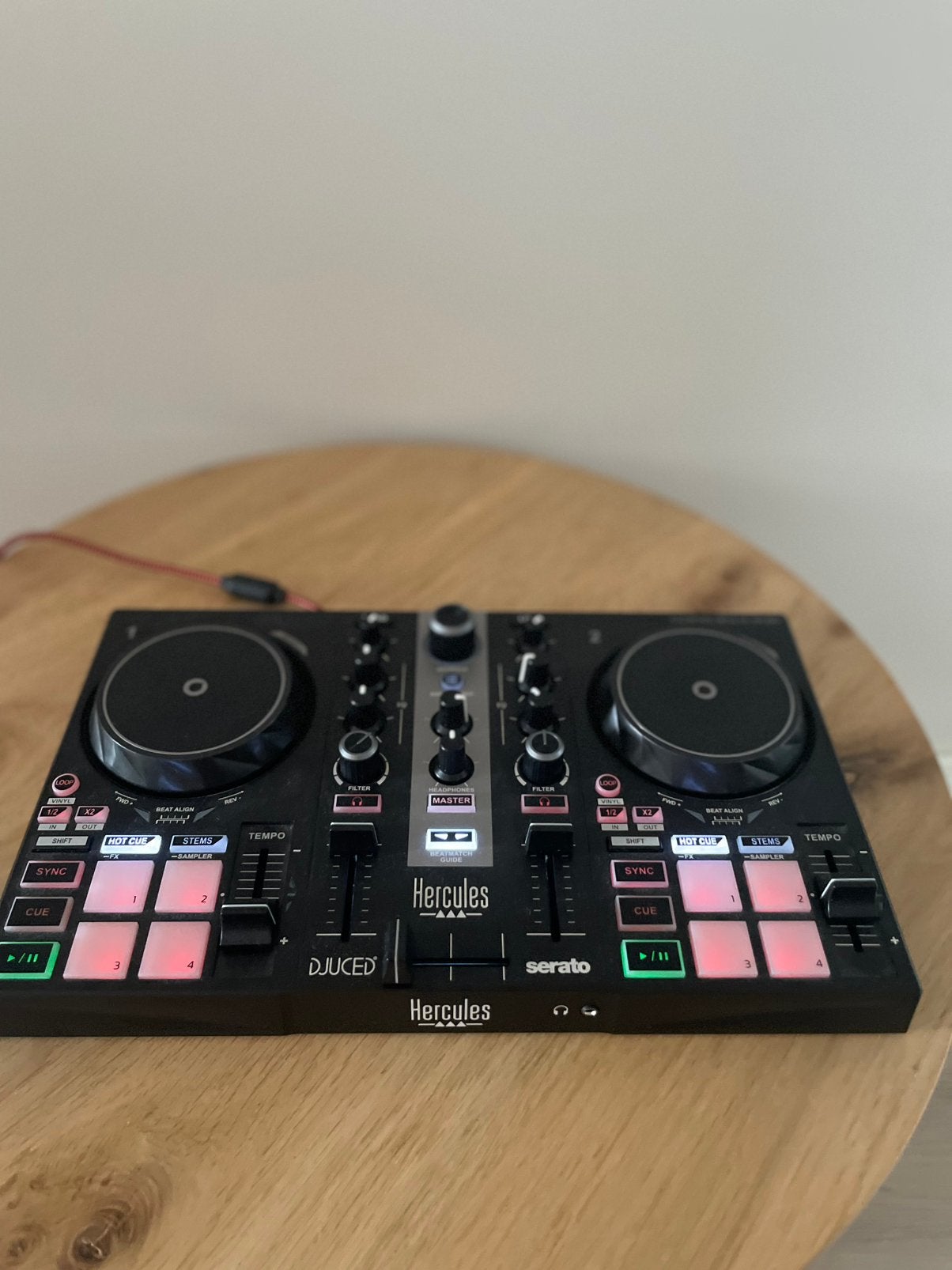 Dj hercules serato mengpaneel met doos, Muziek en Instrumenten, Dj-sets en Draaitafels, Ophalen, Zo goed als nieuw, Overige merken