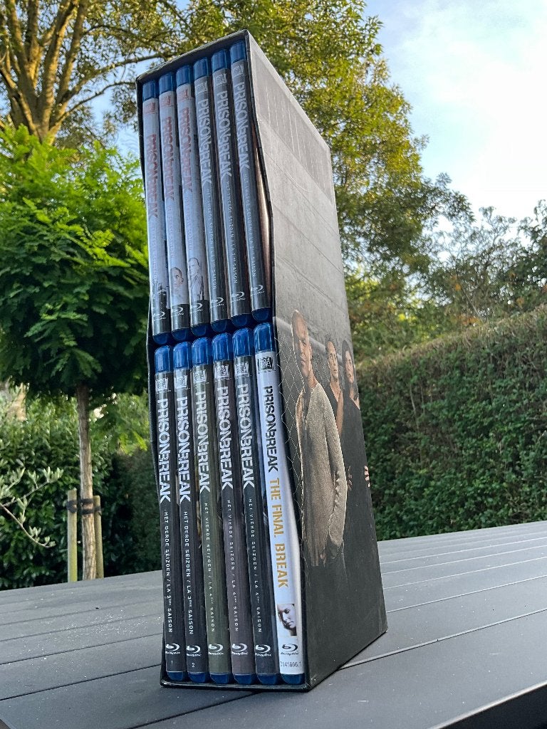 PRISON BREAK Compleet in Luxe Cassette! Blue ray!, Verzamelen, Ophalen, Zo goed als nieuw