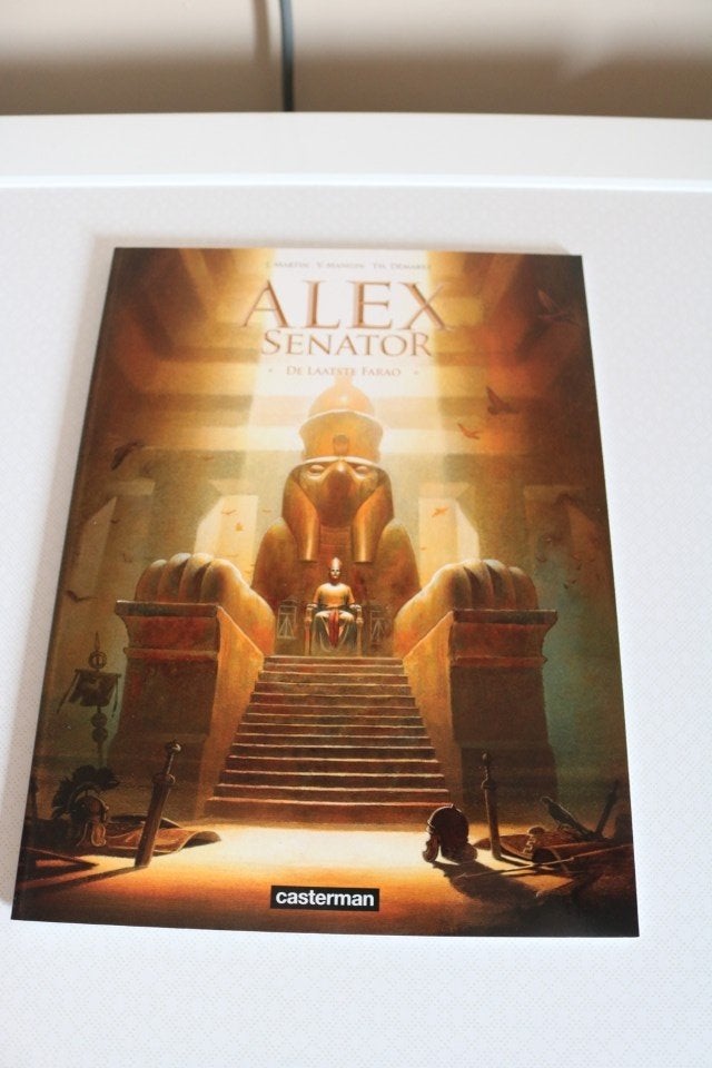 Alex Senator Nr 2 : De laatste farao - 1-ste druk 2013, Eén stripboek, Ophalen of Verzenden, Zo goed als nieuw, Martin/Mangin/Demarez