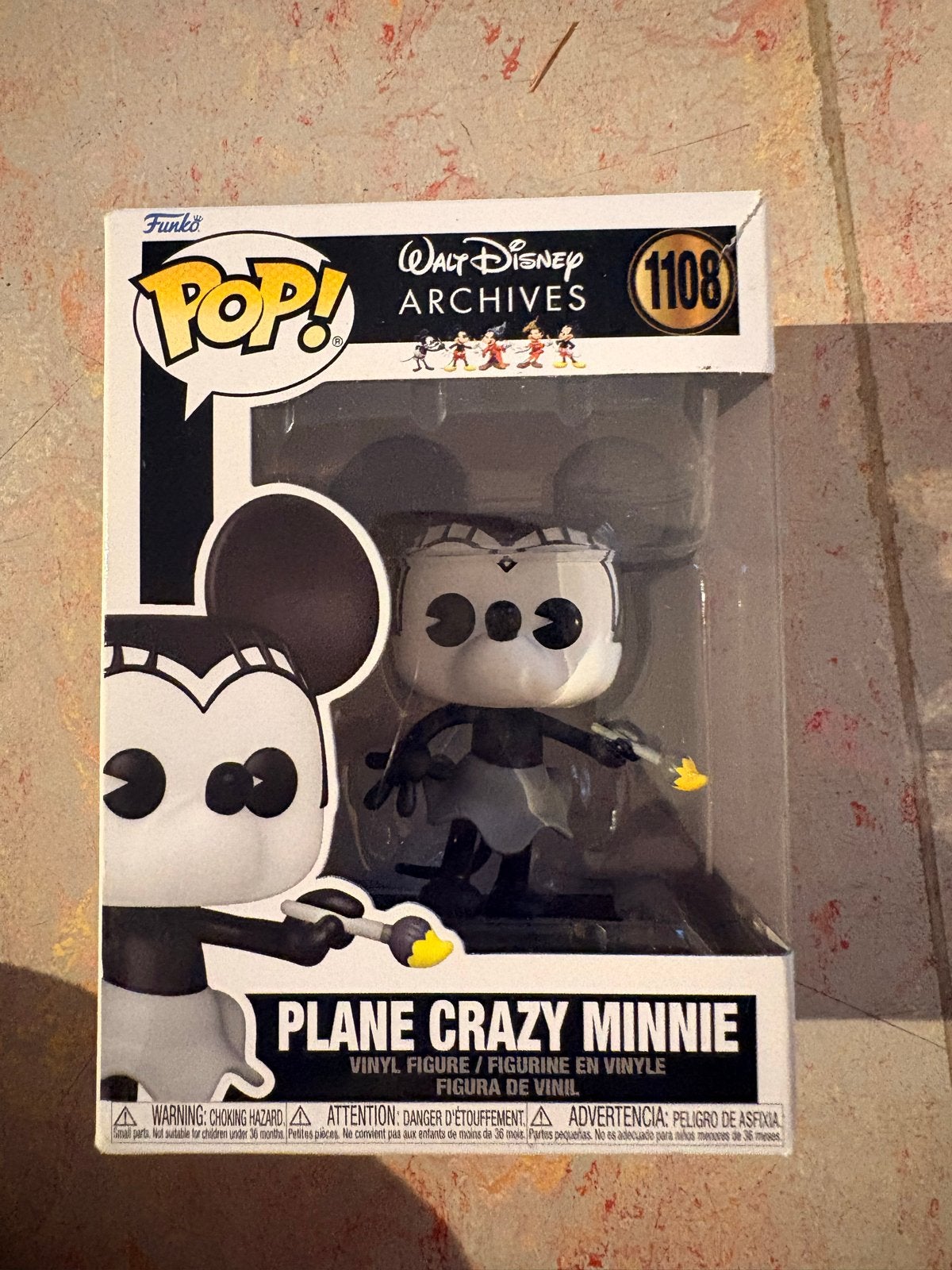 Funko Pop! Plane Crazy Minnie Mouse - Walt Disney Archives, Ophalen, Nieuw