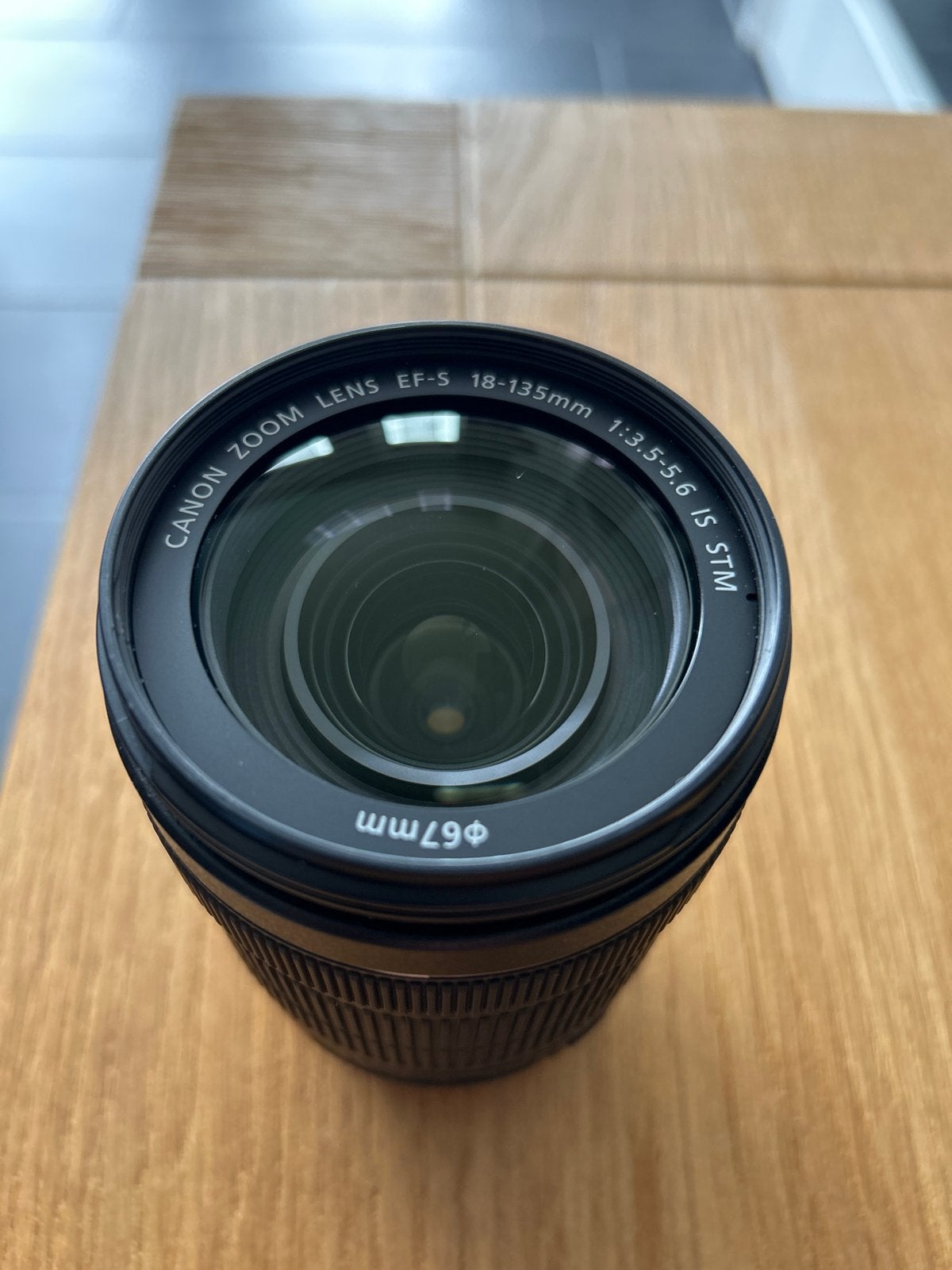 Canon Zoom Lens EF-S 18-135mm f/3.5-5.6 IS STM, Audio, Tv en Foto, Ophalen, Canon, Autofocus, Zo goed als nieuw