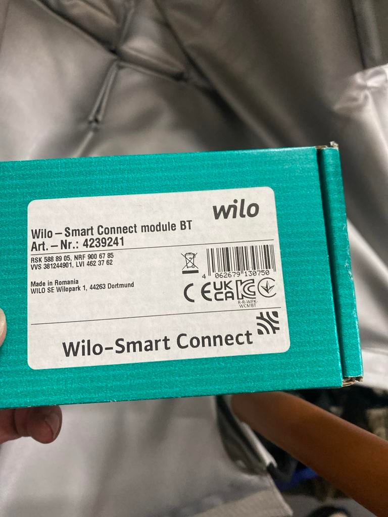 Wilo-Smart Connect module BT (Bluetooth), Ophalen of Verzenden, Nieuw, Overige typen