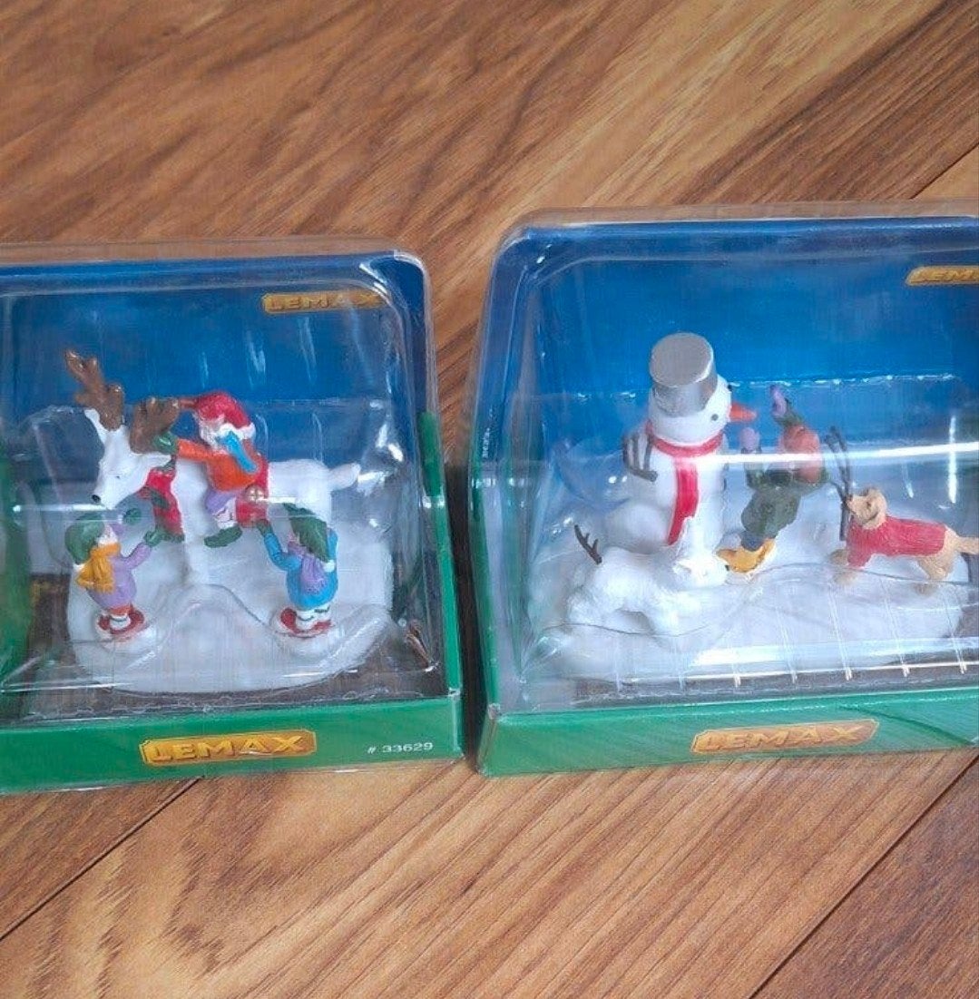 2x Lemax kerst figuren, Ophalen of Verzenden, Nieuw