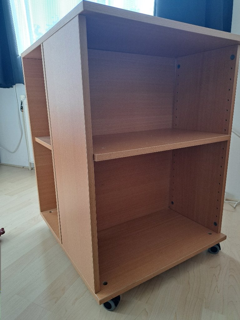 grenen open kast (eventueel op wielen), Ophalen, Gebruikt, 50 tot 100 cm, Minder dan 100 cm