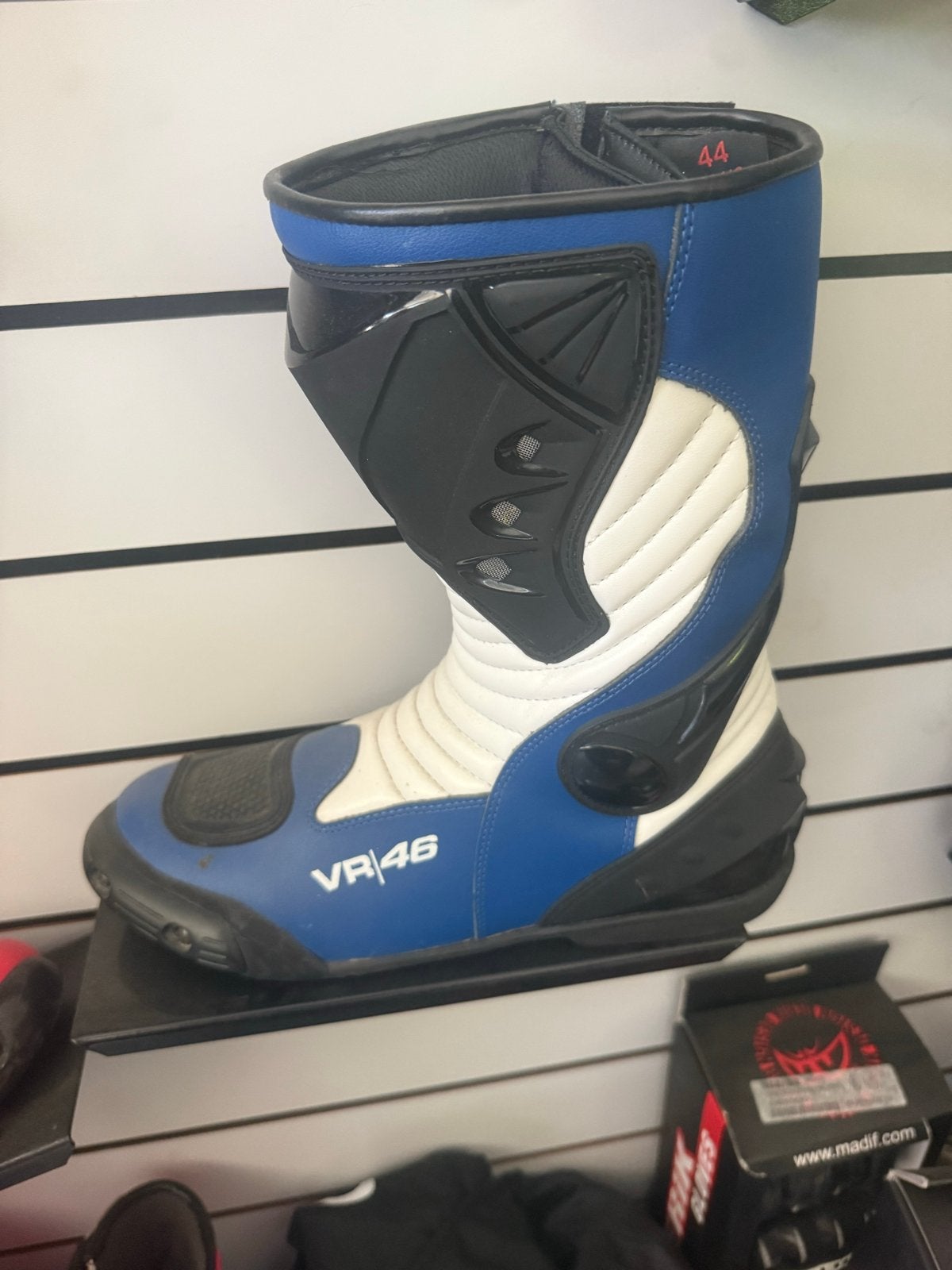 VR46 Motorlaarzen Maat 44 - Valentino Rossi Stijl, Ophalen of Verzenden, Tweedehands, Heren, Laarzen