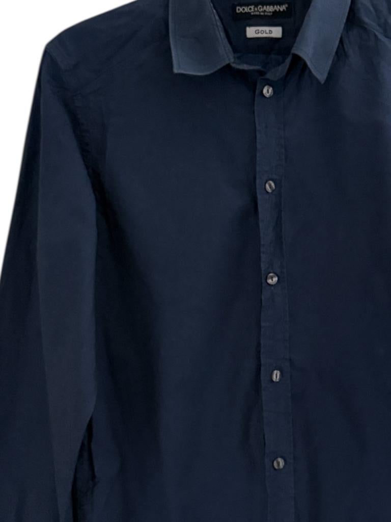 Dolce & Gabbana overhemd S, Kleding | Heren, Blauw, Ophalen of Verzenden, Zo goed als nieuw