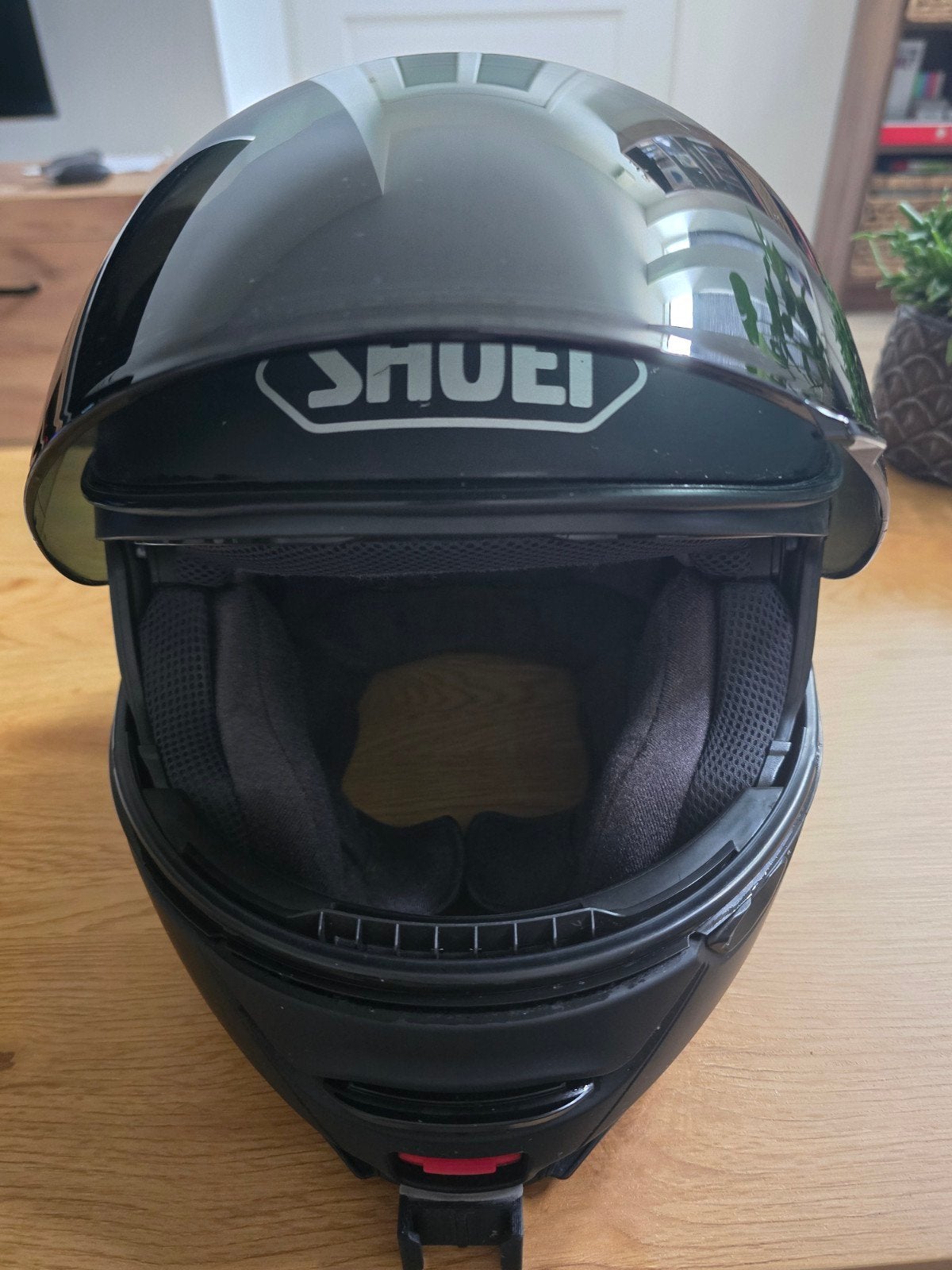 Shoei Neotec 2 systeemhelm met Sena SRL-2 XL, Ophalen, Tweedehands, Systeemhelm, Shoei