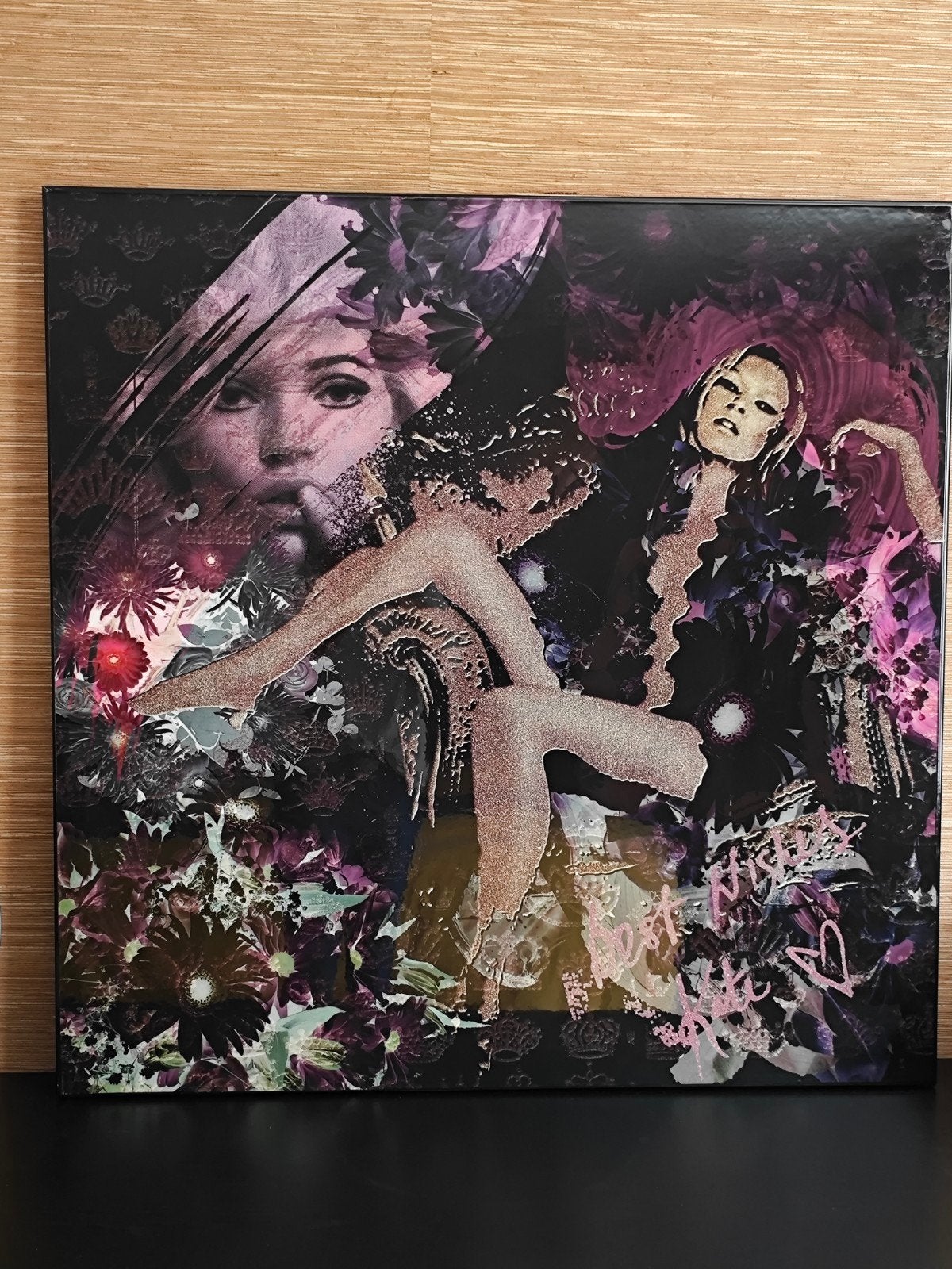 !!! KATE MOSS SCHILDERIJ/ PRINT !!!, Ophalen, Zo goed als nieuw, Schilderij, 100 tot 125 cm