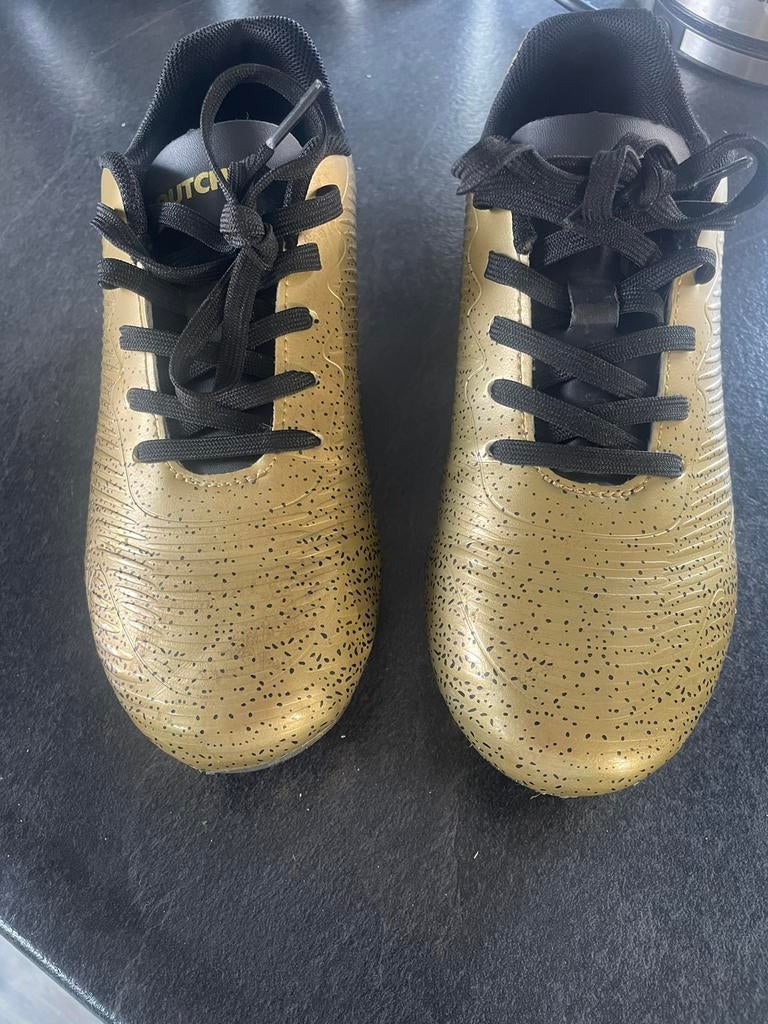 Gouden voetbal schoenen, Maat XS of kleiner, Ophalen, Zo goed als nieuw, Schoenen