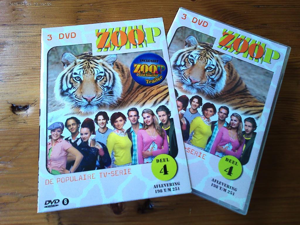 ZOOP DVD / deel 4 / aflevering 198 - 251 / serie, Alle leeftijden, Ophalen of Verzenden, Gebruikt