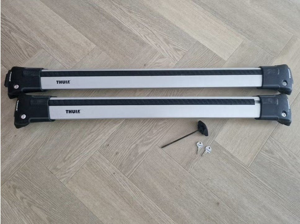 Thule wingbar edge set voor auto zonder dakrailing, Ophalen of Verzenden, Gebruikt