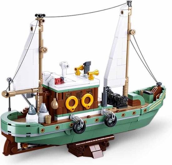 Vissersboot incl. minifigures bouwset, Ophalen of Verzenden