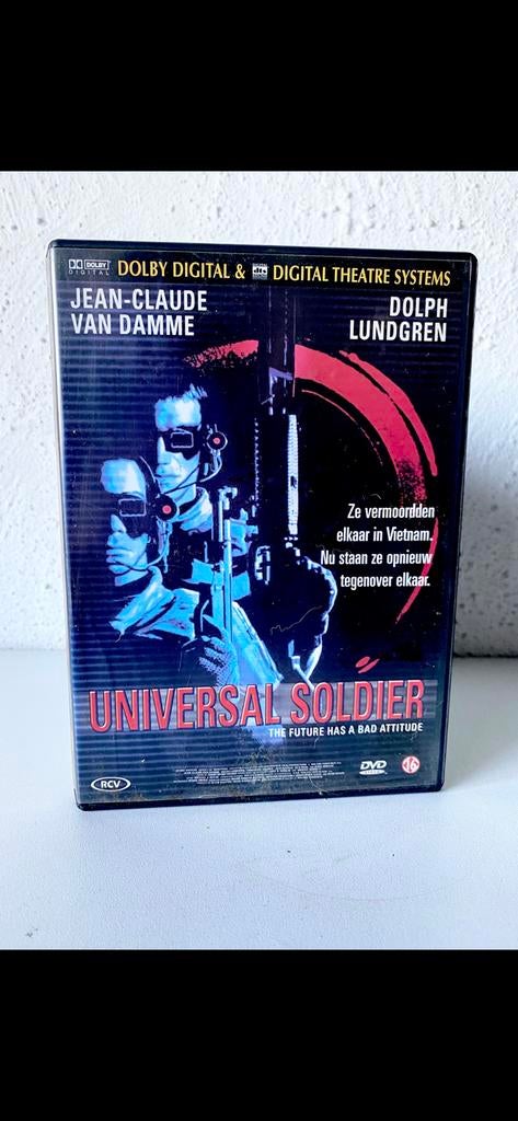 dvd:  ‘UNIVERSAL SOLDIER’  (1992), Cd's en Dvd's, Dvd's | Actie, Zo goed als nieuw, Actiethriller, Vanaf 16 jaar, Ophalen of Verzenden