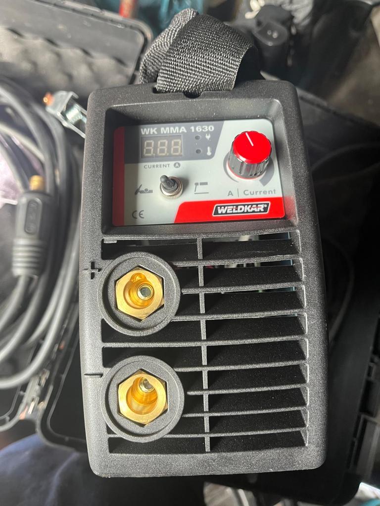 Weldkar WK MMA 1630 Inverter Lasapparaat, Doe-het-zelf en Verbouw, Gereedschap | Lasapparaten, Ophalen of Verzenden, Zo goed als nieuw