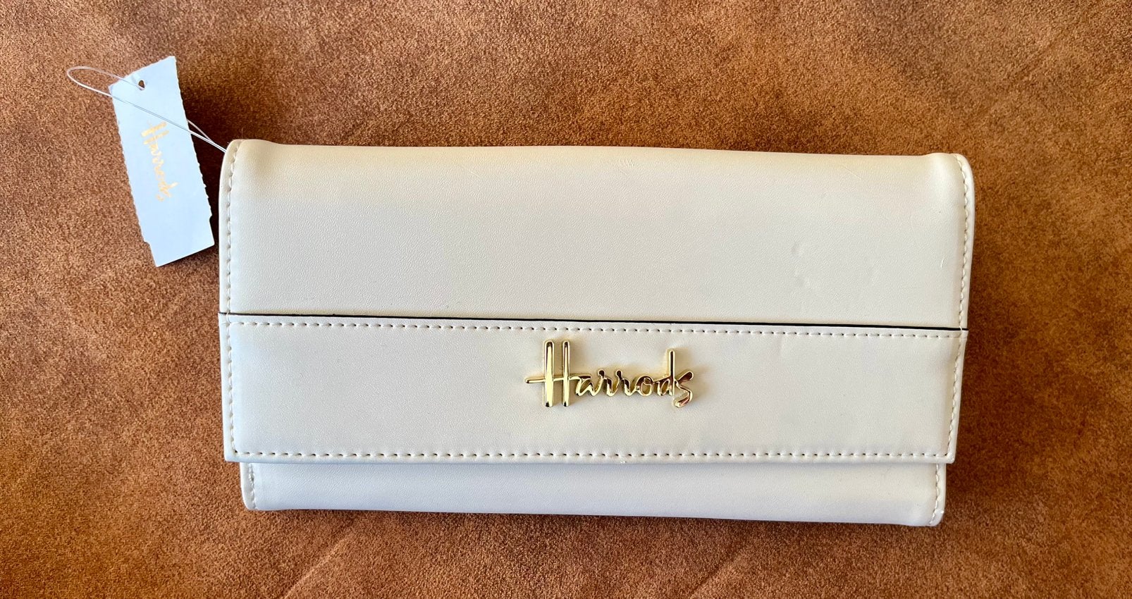 Harrods portemonnee nieuw, Ophalen of Verzenden, Nieuw, Beige, Overige merken