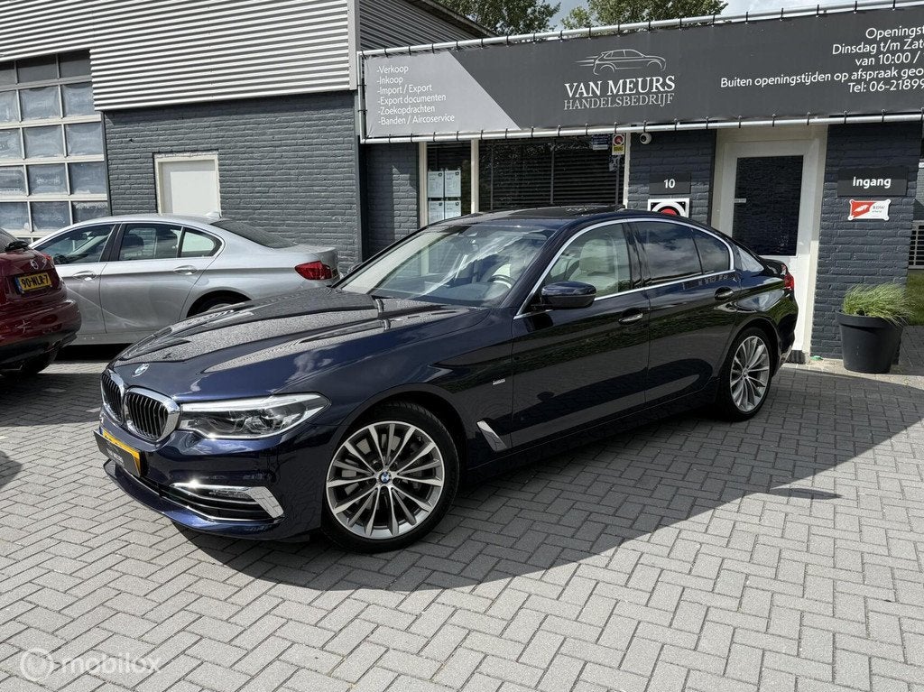 BMW 5-serie 530i High Executive, KM NAP, Leder automaat, sch, Auto's, Automaat, 1998 cc, Achterwielaandrijving, Gebruikt