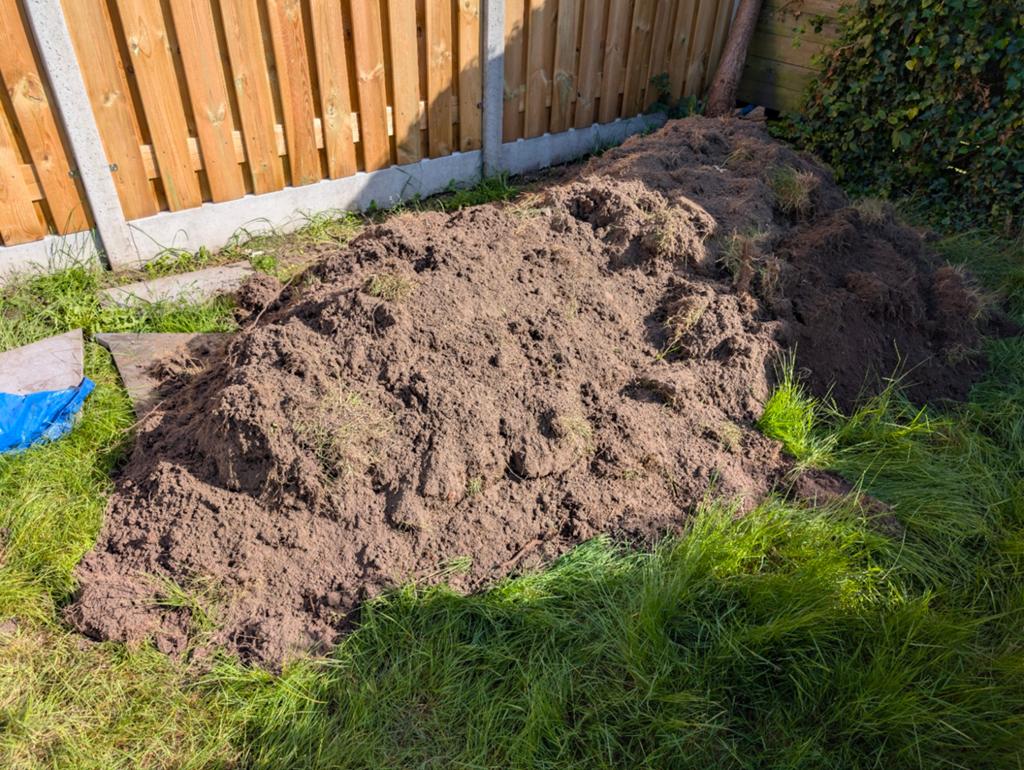 Gratis (Ophoog) Tuinaarde af te halen, Tuin en Terras, Zand, Ophalen, Gebruikt, Ophoogzand