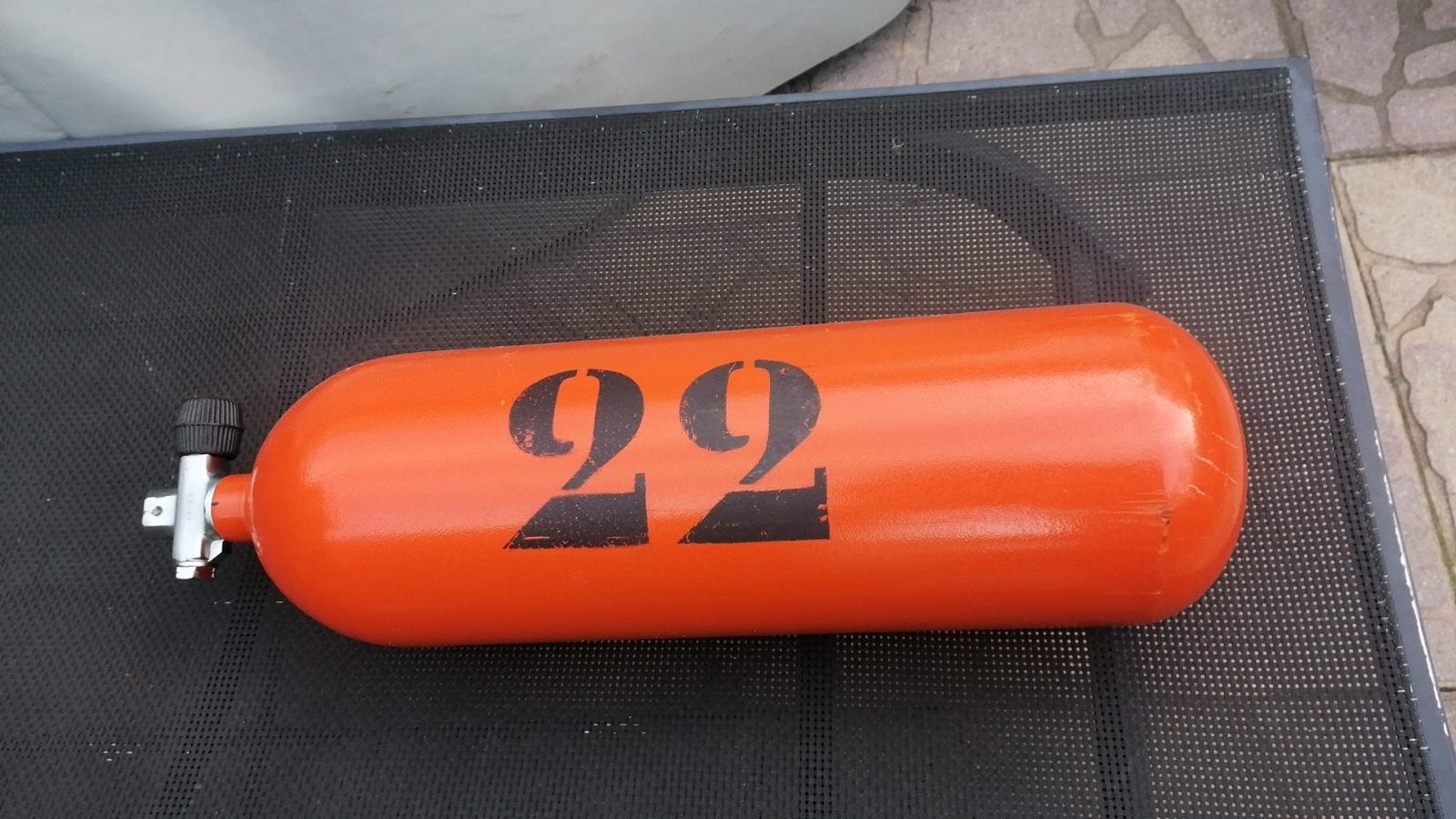 Duikfles (niet voor duiken) - PCP Schietsport/Decoratie, Watersport en Boten, Ophalen, Gebruikt, Duikfles
