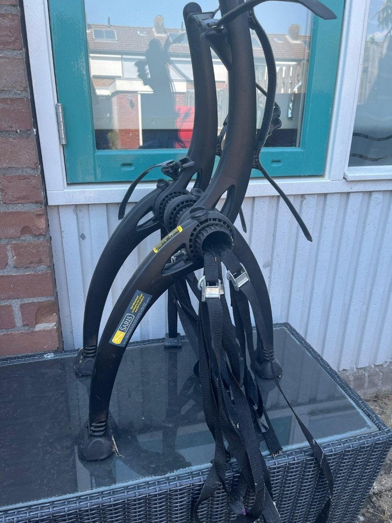 Fietsendrager, Ophalen, 2 fietsen, Gebruikt, Achterklepdrager