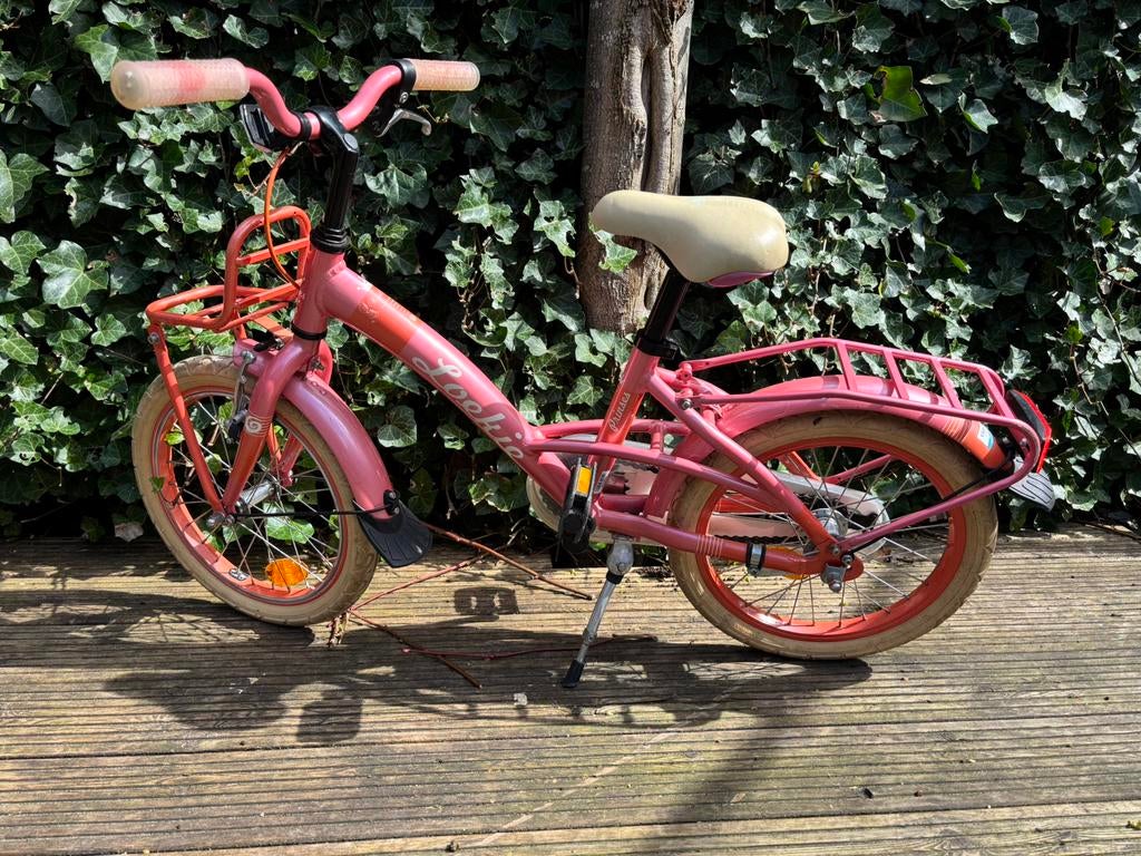 Loekie Princess - 16 inch meisjes fiets, Ophalen, Zo goed als nieuw, 16 inch