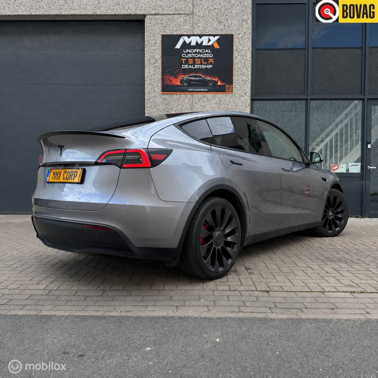 Tesla Model Y Performance + MMX PACK + IAP + 21", Auto's, Automaat, 514 km, Gebruikt, Zwart