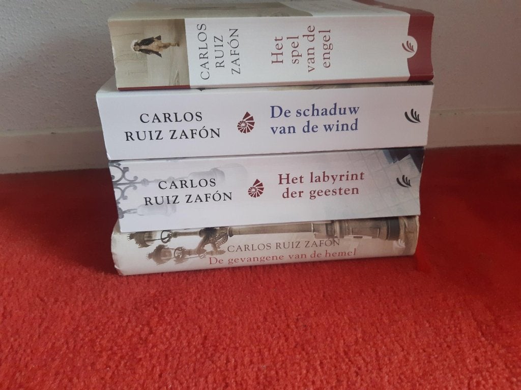 Carlos Ruiz Safon Het kerkhof der vergeten boeken compleet, Boeken, Gelezen, Ophalen of Verzenden, Nederland, Carlos Ruiz Zafón