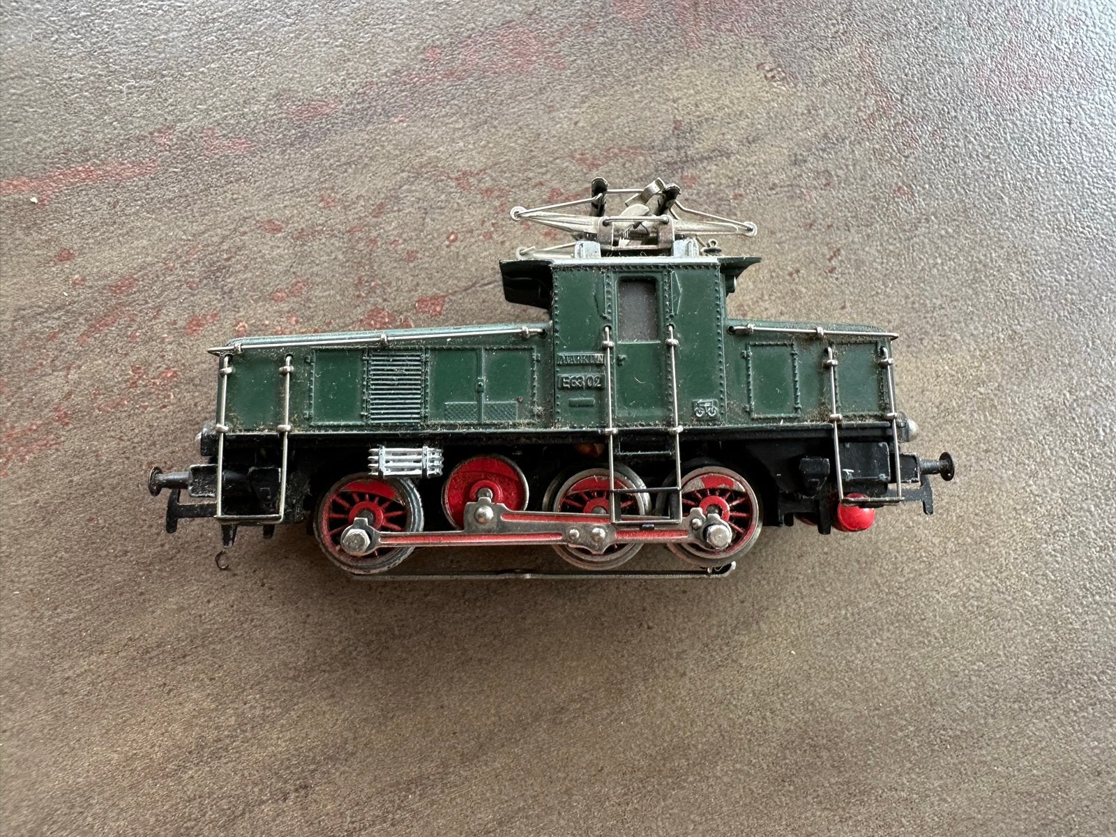 Märklin E 41039 Locomotief - Groen, Gebruikt, Wisselstroom, Gebruikt, Locomotief, Ophalen of Verzenden