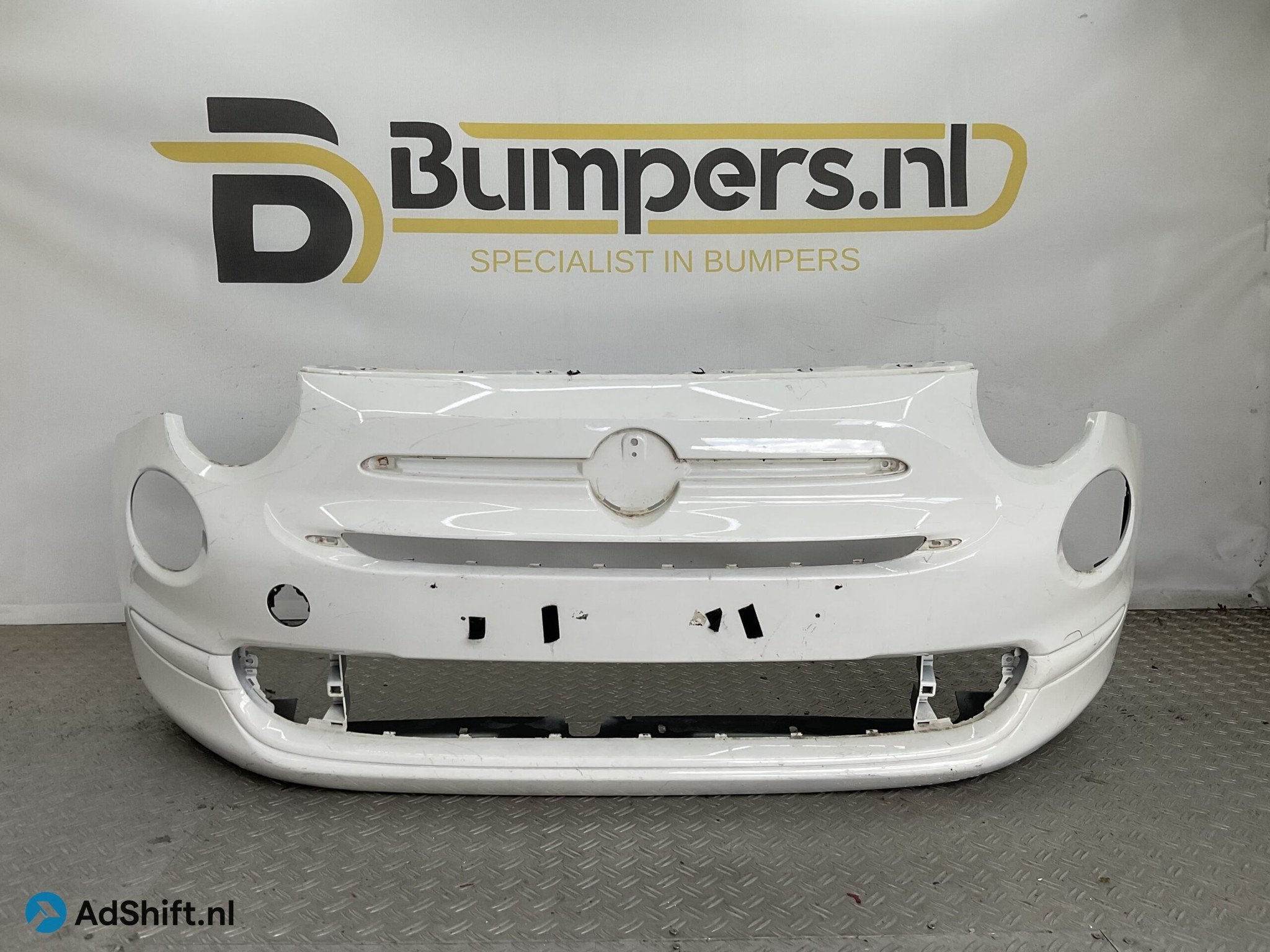 Bumper Fiat 500 Facelift 2016-2021 735619476 Voorbumper B8-2, Auto-onderdelen, Bumper