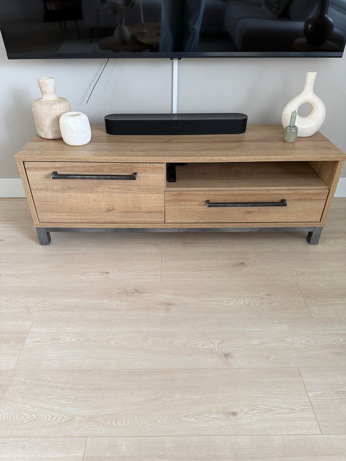 TV meubel zo goed als nieuw!, Ophalen, 100 tot 150 cm, Zo goed als nieuw, Minder dan 100 cm