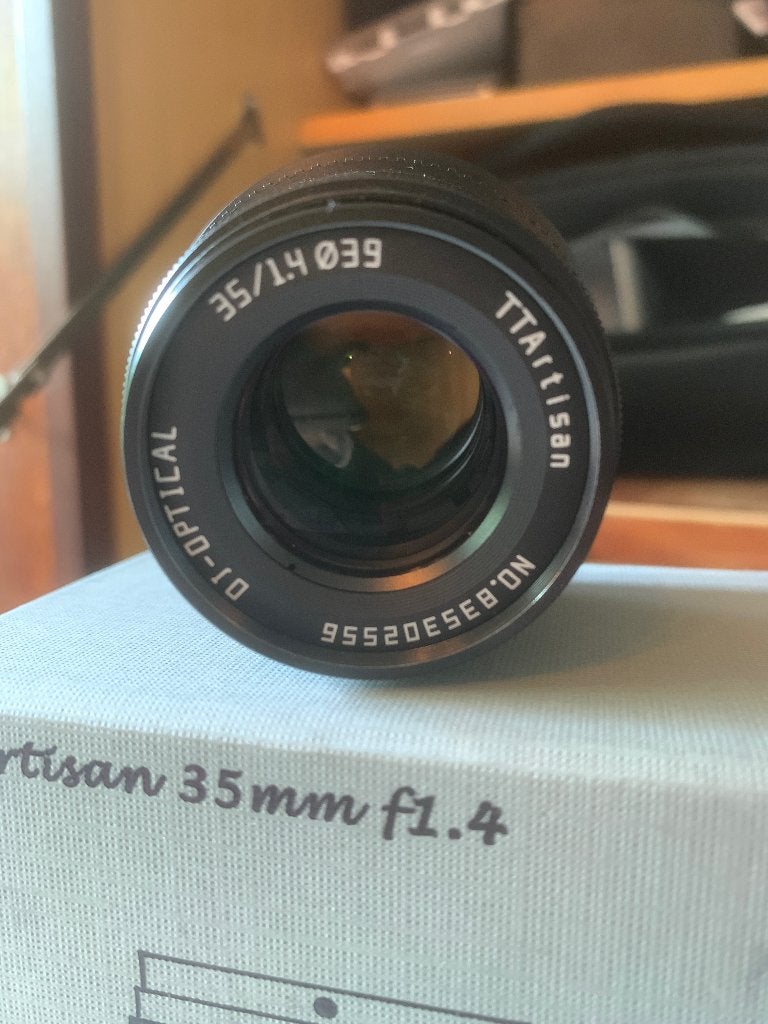 TTArtisan 35mm f1.4 Fuji X-mount, Overige merken, 35 mm, Ophalen of Verzenden, Zo goed als nieuw