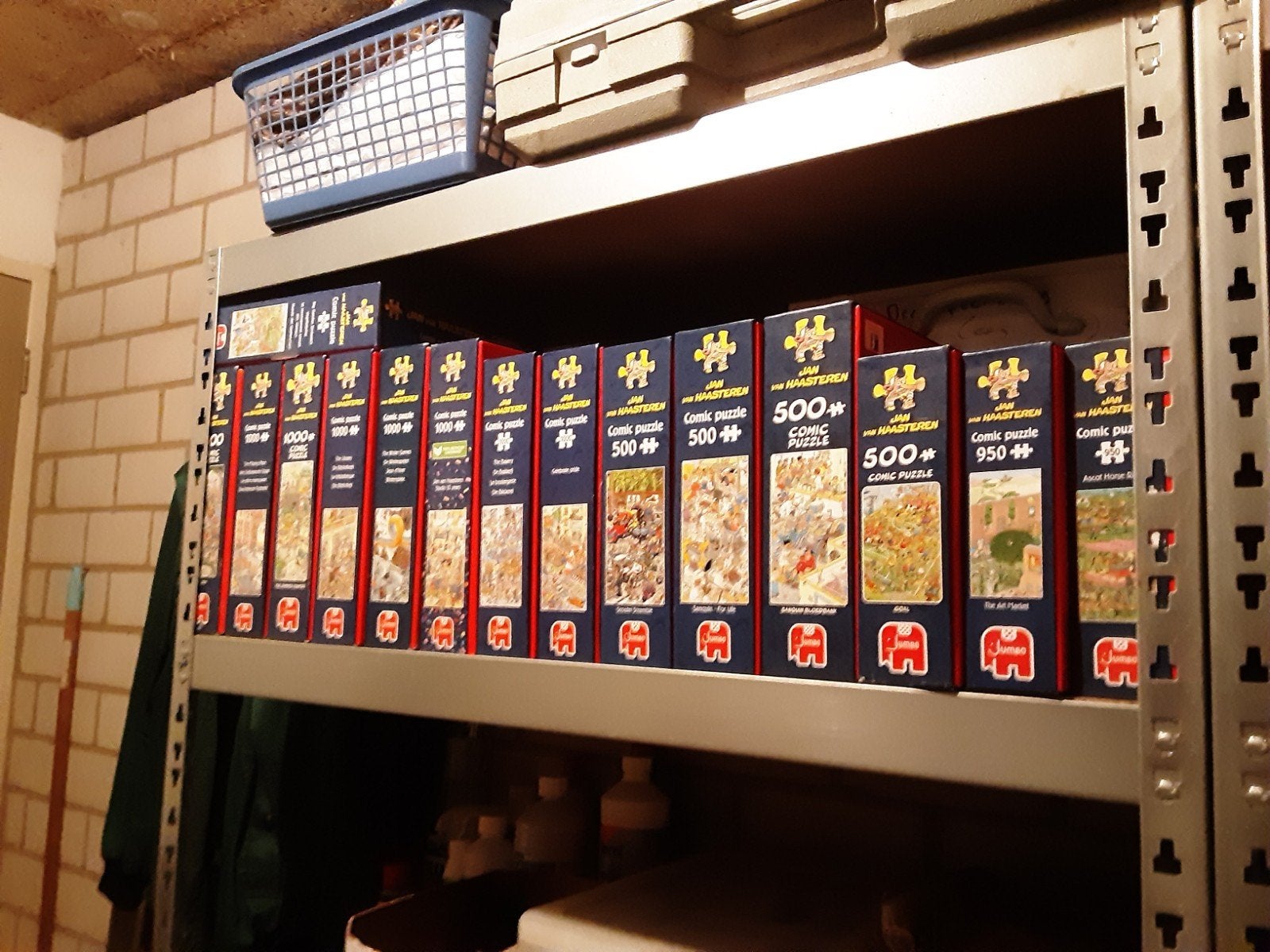 Jan van Haasteren puzzels  opruiming 5 euro, Ophalen, 500 t/m 1500 stukjes, Zo goed als nieuw, Legpuzzel