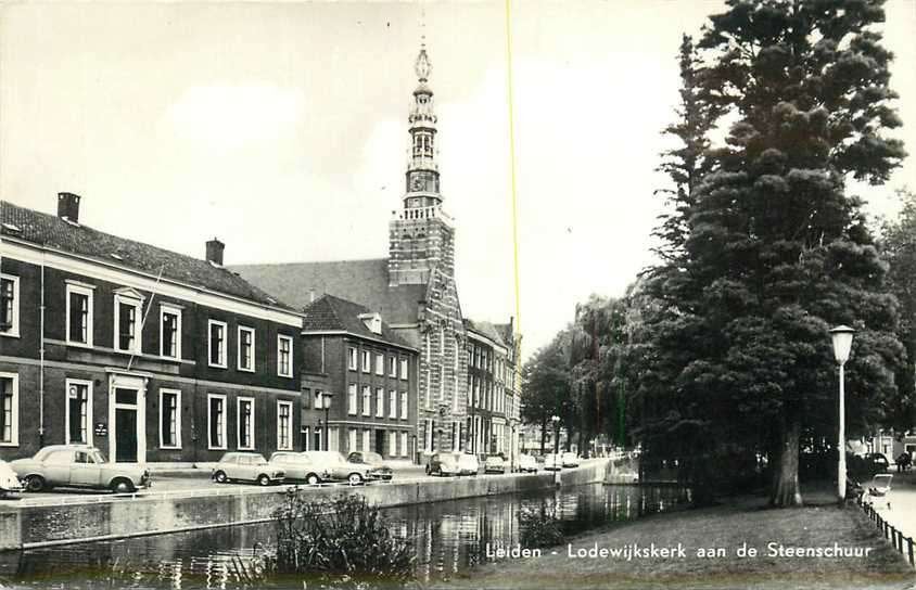 300-011-011 Leiden Lodewijkskerk, Verzenden, Voor 1920, Zuid-Holland