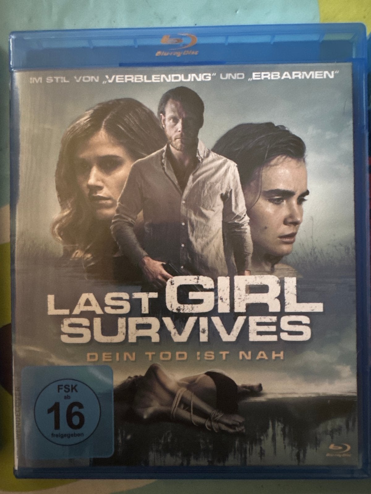 Last Girl Survives - Dein Tod ist Nah Blu-ray, Ophalen of Verzenden, Zo goed als nieuw, Thrillers en Misdaad