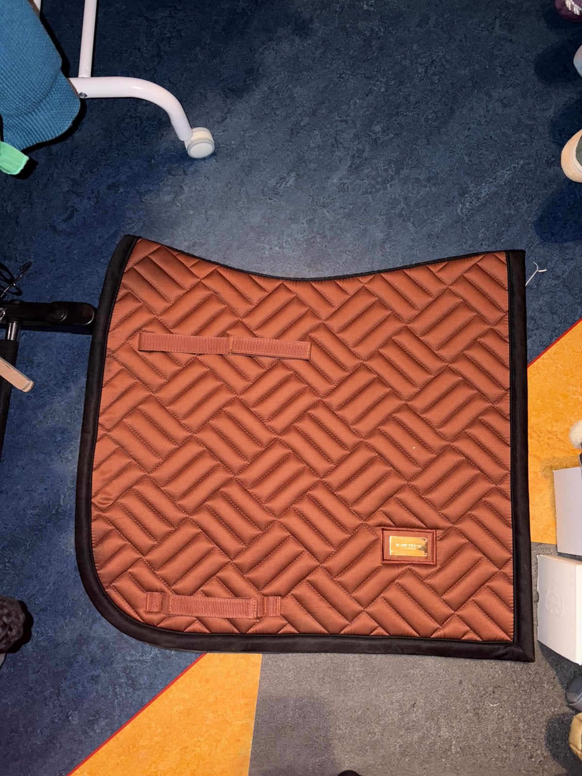 Equestrian stockholm deep tuscany full dressuur, Full (L), Oranje, Dressuurdekje, Equestrian Stockholm