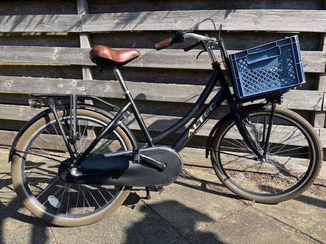 Altec Dutch transportfiets 24 inch mat zwart - Nexus 3, Ophalen, Altec, Gebruikt, Terugtraprem