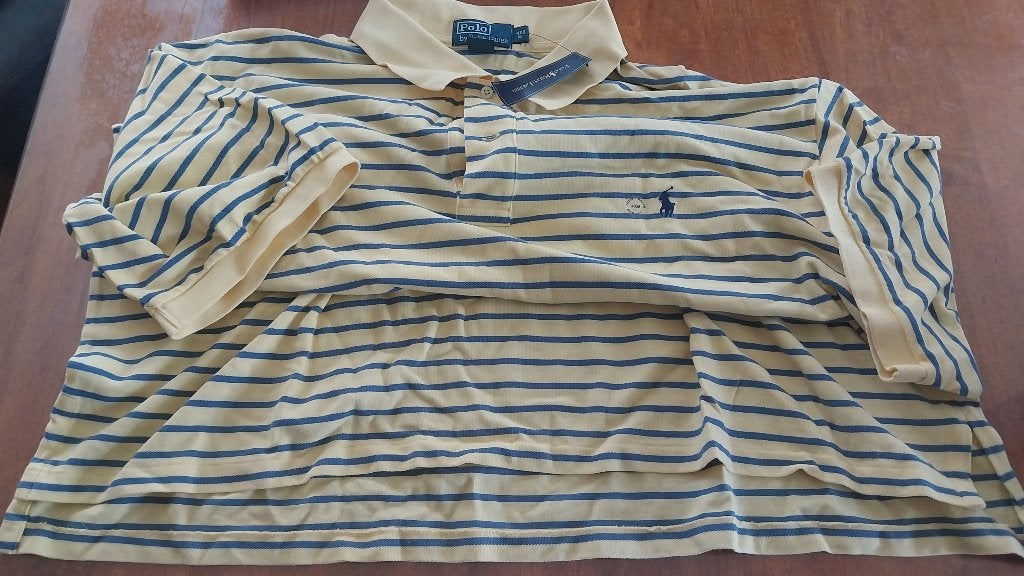 Ralph Lauren poloshirt 4XL, Kleding | Heren, Ophalen of Verzenden, Nieuw, Overige maten, Geel
