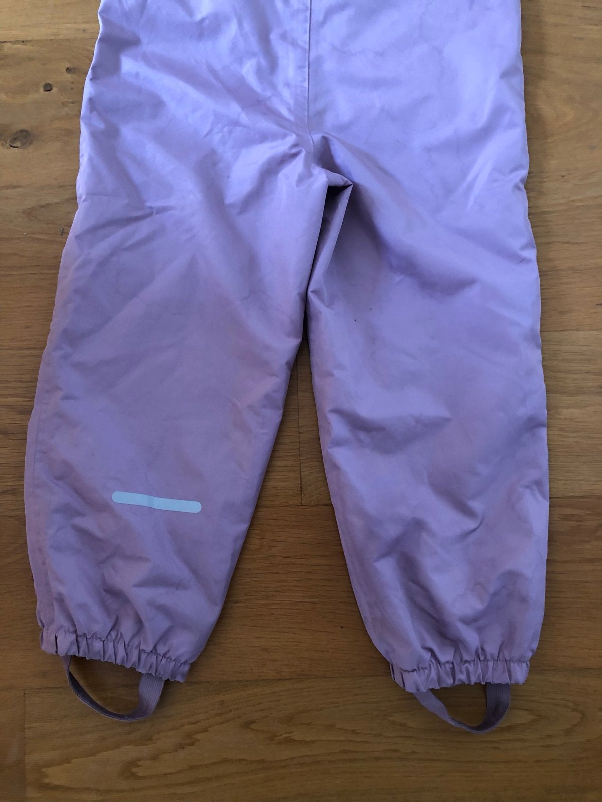 Lila regenbroek met bretels - maat 110/116, Kinderen en Baby's, Kinderkleding | Overige, Ophalen of Verzenden, Zo goed als nieuw