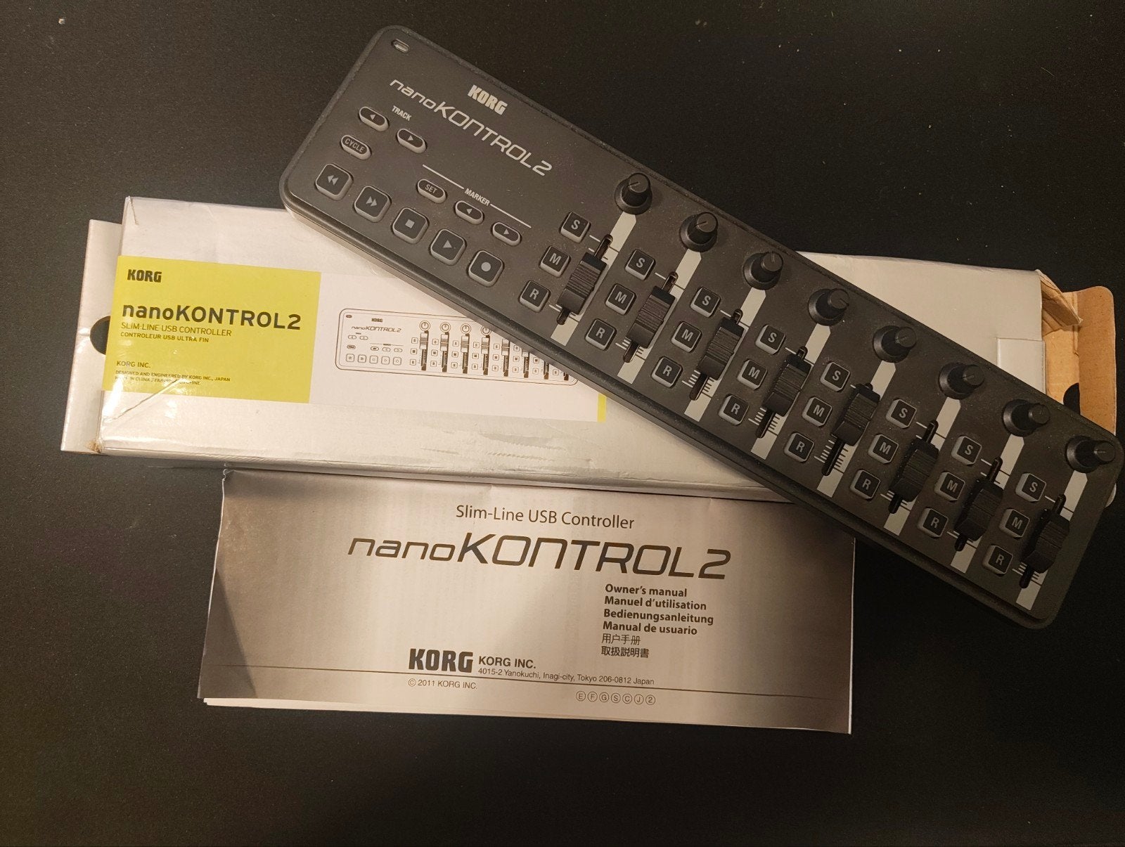 Korg nanoKONTROL2 Slim-Line USB Controller, Muziek en Instrumenten, Synthesizers, Ophalen, Zo goed als nieuw, Overige aantallen