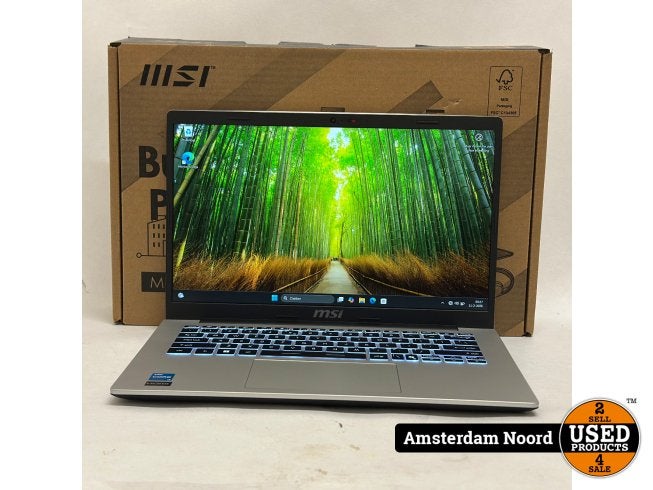 MSI Modern 14 F13MG-019NL 14/i3-1315/8/512/W11, MSI, Zo goed als nieuw, Support@msi.com, No. 69, Lide St., Zhonghe Dist.
New Taipei City 235
Taiwan