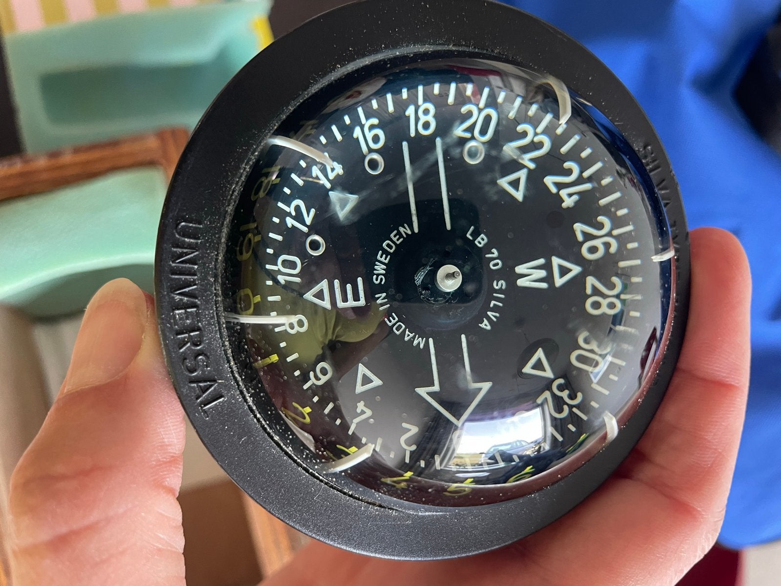 Silva Kompas LB 70 voor Laser zeilboot, Ophalen, Gebruikt, Overige typen