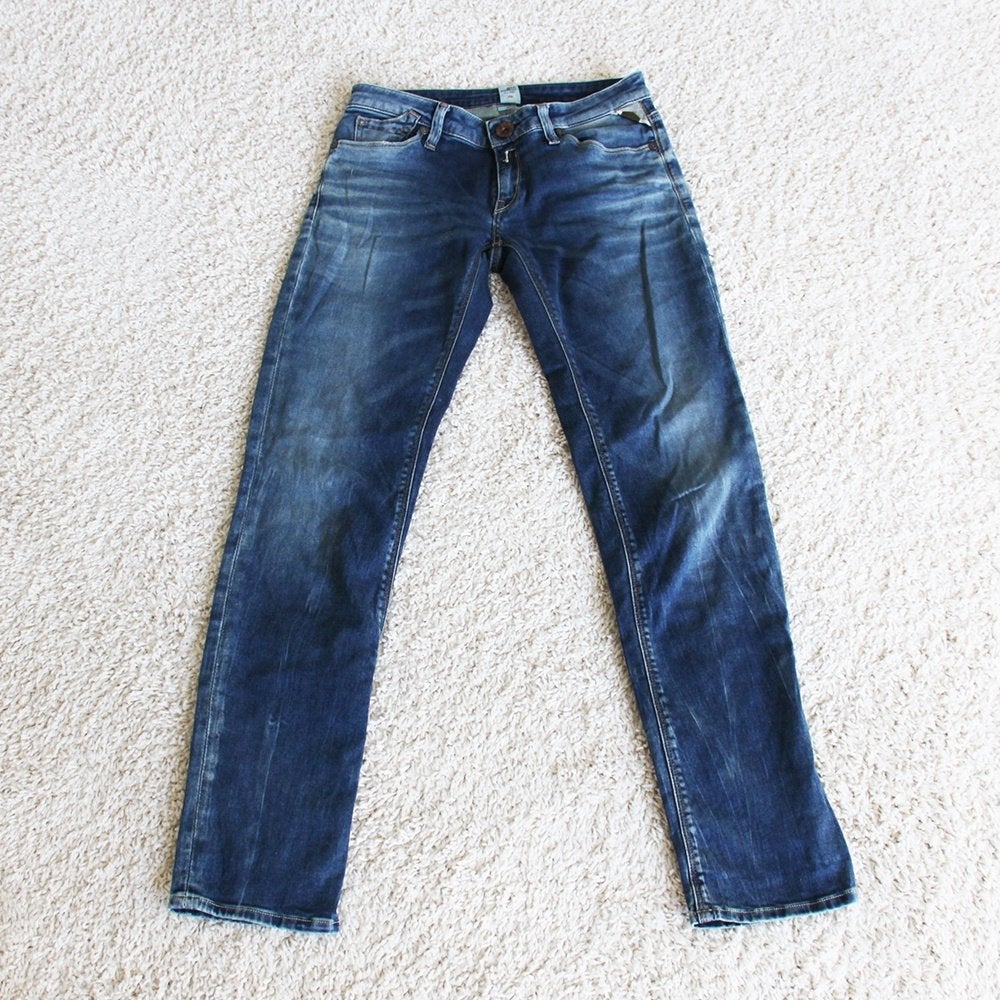 Replay Jeans (XS) € 30,-, Blauw, Replay, Ophalen of Verzenden, Zo goed als nieuw