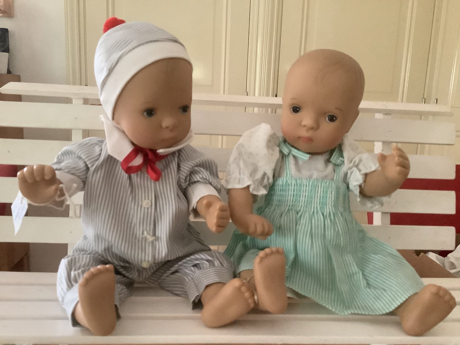 Gotz Sylvia Natterer 35 cm gemerkt ., Ophalen of Verzenden, Zo goed als nieuw